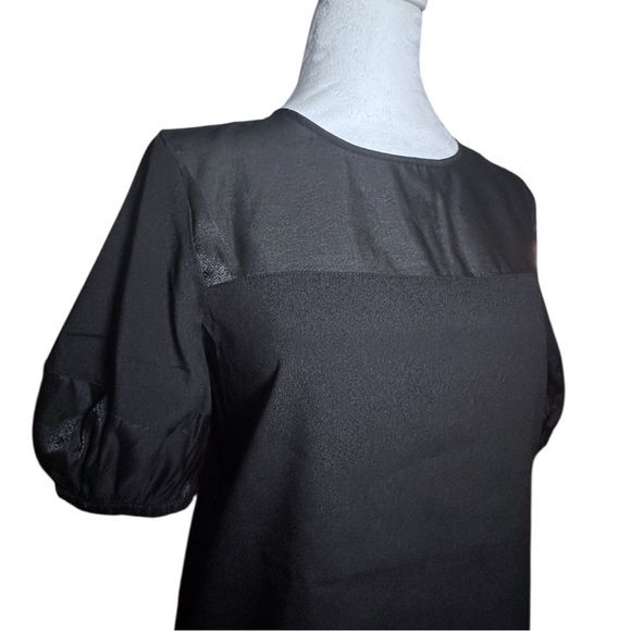 DKNY Black Sheer Women's Blouse XS M MSRP 69.00 - Picture 2 of 4